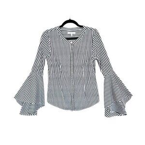 Milly Michelle Striped Blouse